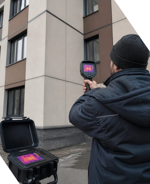 Тепловизионное обследование зданий и сооружений в Люберцах